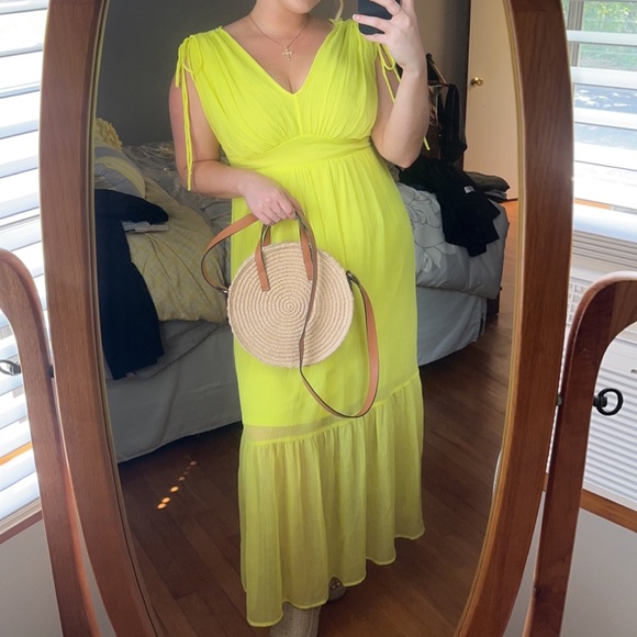 AWARE Yellow Dress - Picture 1 of 6